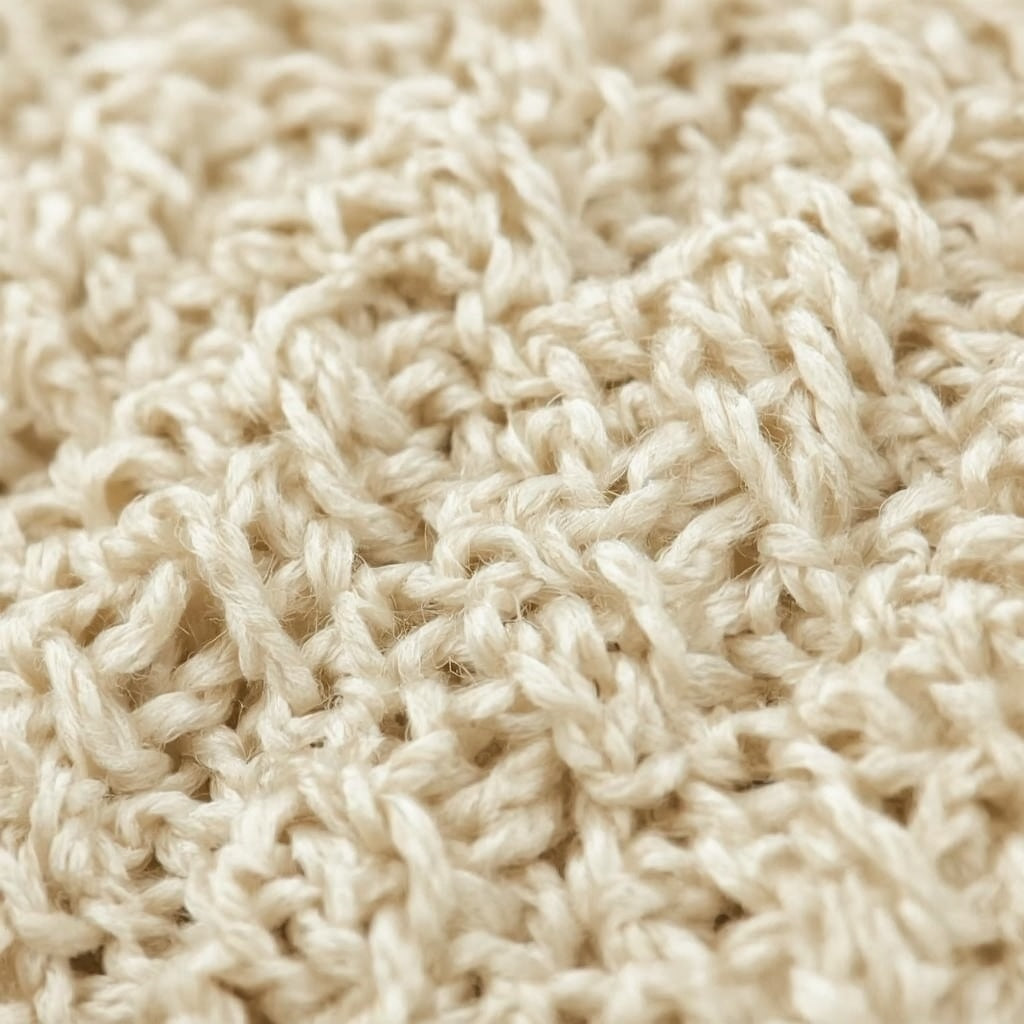 Crochet Cotton Dishcloths, Set of 4 – Reusable Kitchen Cloths, 20 × 20 cm